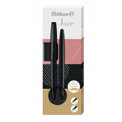 Zestaw Pelikan Jazz Noble Elegance Długopis + Pióro wieczne, Carbon - 3